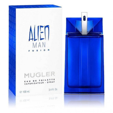 Mugler Mens Gents Alien Man Fusion 100ml EDT Aftershave Cologne Fragrance