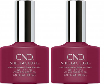 CND Shellac Luxe Ladies Womens Nail Polish Varnish Tinted Love 2 Pack
