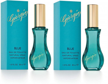 Giorgio Beverly Hills Ladies Womens Blue 30ml EDT Fragrance Perfume 2 Pack