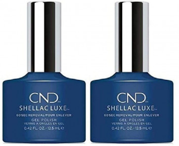 CND Shellac Luxe Ladies Womens Nail Polish Varnish Winter Nights 2 Pack