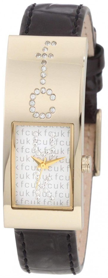French Connection Rectangle Ladies Womens Wrist Watch FC1014G