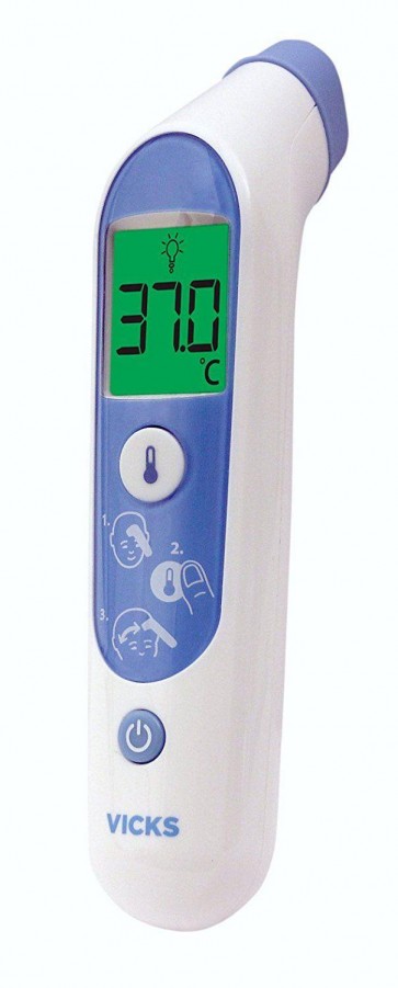 Vicks Forehead Infants Children Adult Thermometer with Fever InSight