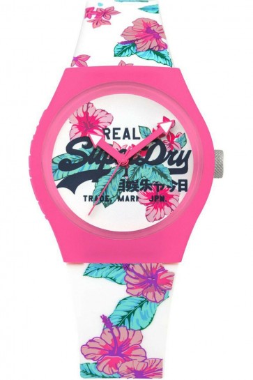 Superdry Womens Ladies Urban Tropical Wrist Watch SYL160WP