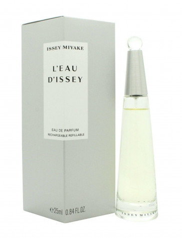 Issey Miyake Ladies Womens L'eau D'issey Refillable 25ml EDP Fragrance Perfume