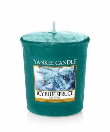 YANKEE CANDLE LADIES WOMENS 49G VOTIVE ICY BLUE SPRUCE