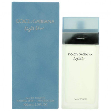 D&G Ladies Womens Light Blue 100ml EDT Perfume Fragrance