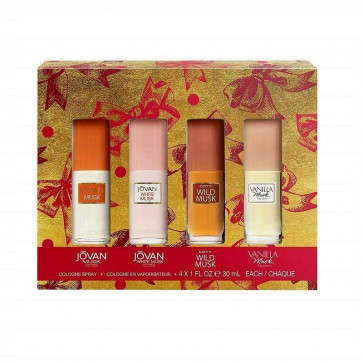 Jovan Ladies Womens Four-Piece Musk 30ML EDC Fragrance Gift Set