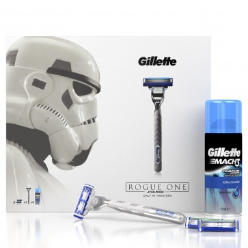 Gillette Mach 3 Turbo Razor Star Wars Rogue One Gift Set