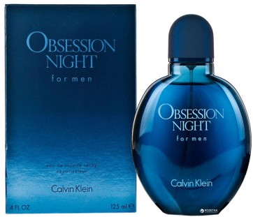 Calvin Klein Obsession Night for Men125ml EDT Spray Gents Fragrance