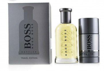 Hugo Boss Grey EDT 100ml & Deodorant Stick 75ml Mens Gents Fragrance