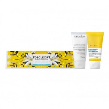 Decleor Ladies Womens Inifinite Cleansing Gift Set 50ml Cleansing Mousse & 50ml Bath & Shower Gel