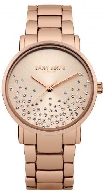 Daisy Dixon Ladies Womens Jamine Wrist Watch White Face DD053RGM