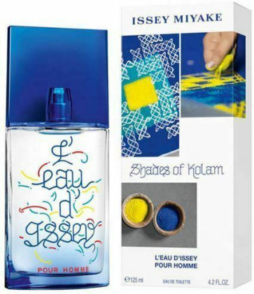 Issey Miyake Mens Gents L'Eau d'Issey Pour Homme Shades of Kolam 125ml EDT Aftershave Fragrance
