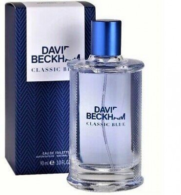 David Beckham Classic Blue 90ml EDT Mens Gents Aftershave Cologne Fragrance
