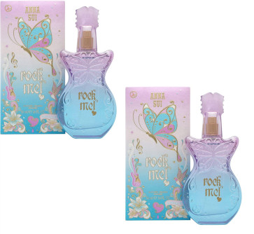 Anna Sui Ladies Womens Rock Me Summer of Love EDT 50ml Perfume Fragrance 2 Pack