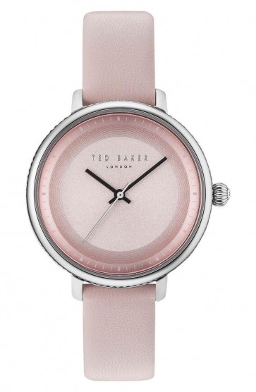 Ted Baker Ladies Womens Pink Silver Wrist Watch 10031533