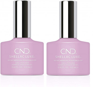 CND Shellac Luxe Ladies Womens Nail Polish Varnish Coquette 2 Pack
