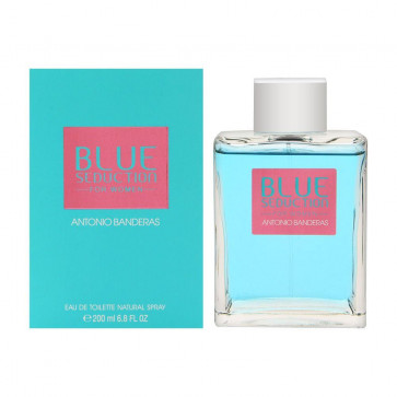 Antonio Banderas Ladies Womens Blue Seduction 200ml EDT Fragrance Perfume