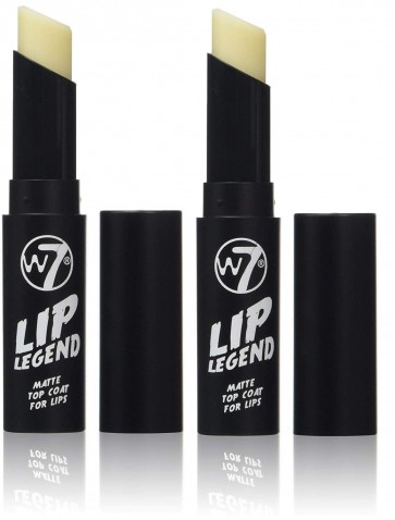W7 Lip Legend Matte Top Coat for Lips 3g 2 Pack