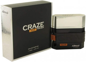 Armaf Craze Noir For Men 100ml EDP Gents Aftershave Cologne Fragrance