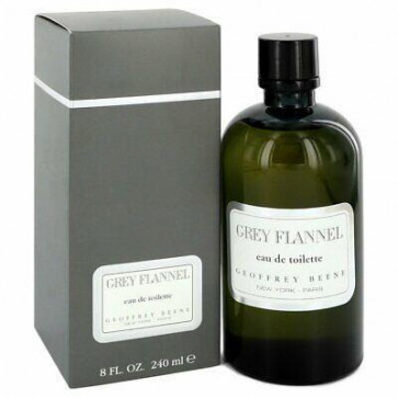 Geoffrey Beene Grey Flannel 240ml EDT Mens Gents Aftershave Cologne Fragrance