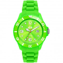 ICE Unisex Watch Green Face Green Silicone Strap 00136