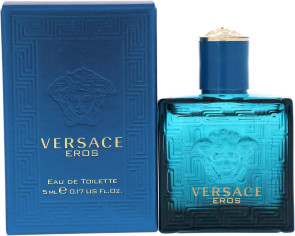 Versace Eros Mens Gents Splash 5ml EDT Mini Travel Size Fragrance