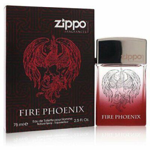 Zippo Mens Gents Fire Phoenix 75ml EDT Aftershave Cologne Fragrance
