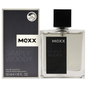 Mexx Mens Gents Simply Woody 50ml EDT Cologne Fragrance Aftershave
