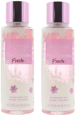 Victoria's Secret Ladies Womens Pure Seduction Frosted Fragrance Body Mist 250ml 2 Pack