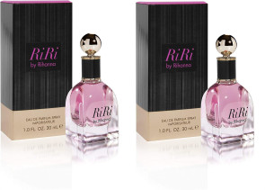 Rihanna Ladies Womens RiRi 30ml EDP Perfume Fragrance 2 Pack