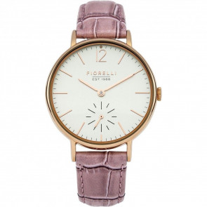 Fiorelli Ladies Womens Watch Pink Strap White Face FO018PRG