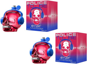 Police Ladies Womens To Be Miss Beat 40ml EDP Perfume Fragrance 2 Pack