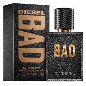 Diesel Mens Gents Bad 35ml EDT Perfume Fragrance