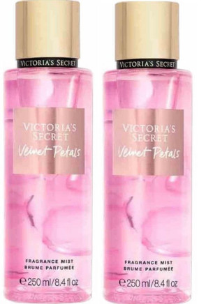 Victoria's Secret Ladies Womens Body Mist Velvet Petals 250ml 2 Pack