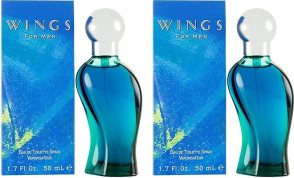 Giorgio Beverly Mens Gents Hills Wings For Men EDT 50ml 2 Pack