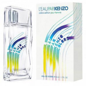 Kenzo L'Eau Par Kenzo Colours Edition Pour Homme 50ml EDT Mens Gents Aftershave Cologne Fragrance