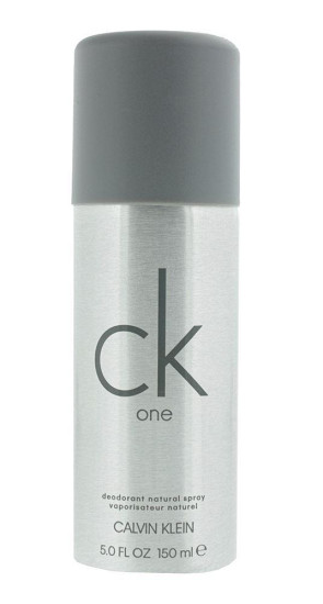 Calvin Klein Mens Womens Unisex Ck One Deodorant Spray 150ml