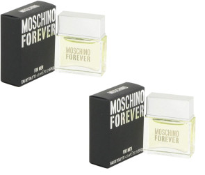 Moschino Mens Gents Forever 4.5ml EDT Fragrance Aftershave Cologne 2 Pack